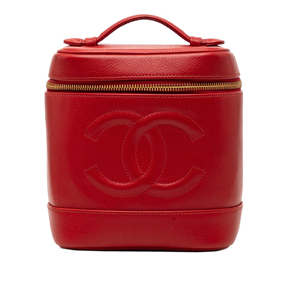 Chanel Cc Caviar Vanity Bag Pre-Loved #338147C11B